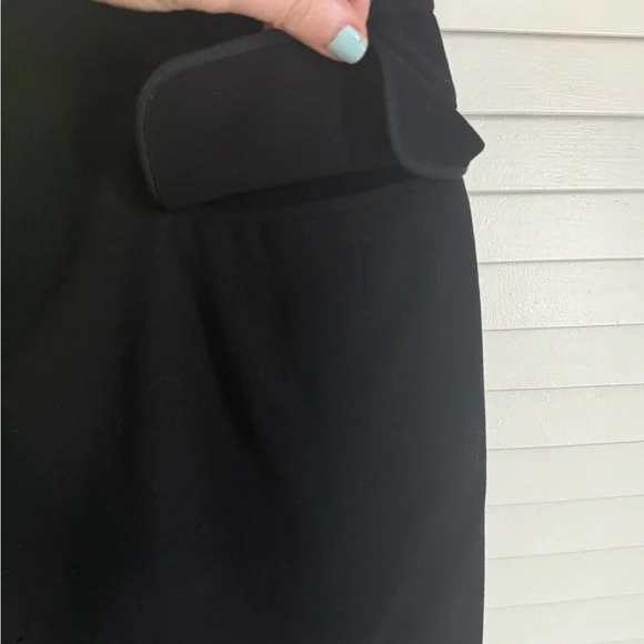 Vintage CHANEL Black Skirt with Gold Buttons - Picture 7 of 10